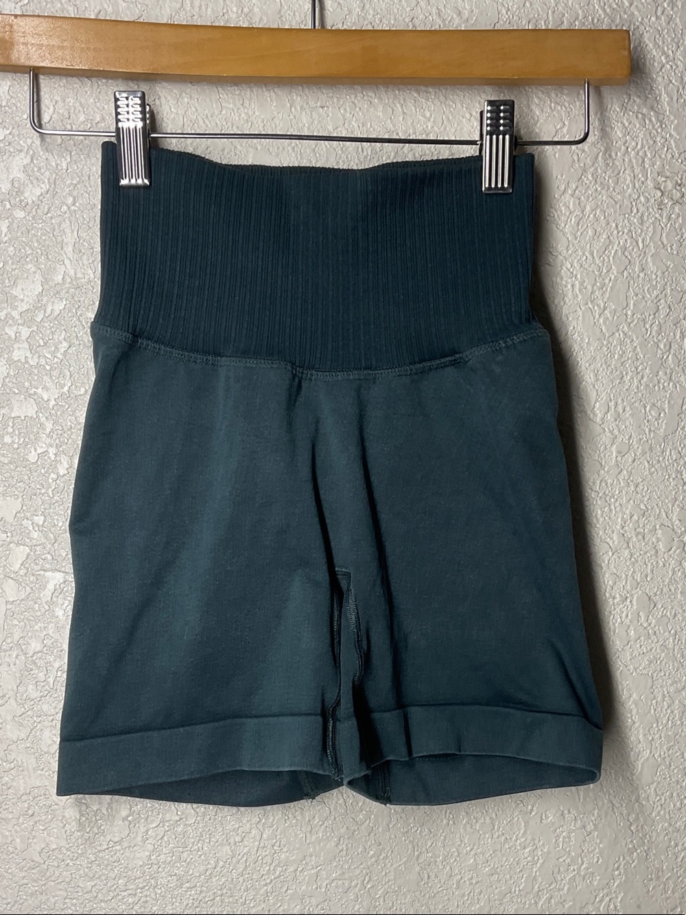 Popflex flex workout green shorts XS